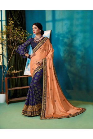 Party wear indian wedding designer saree 9303