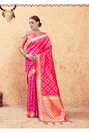 Multi Color Banarasi Silk Heavy Traditional Banarasi Silk Saree 63856