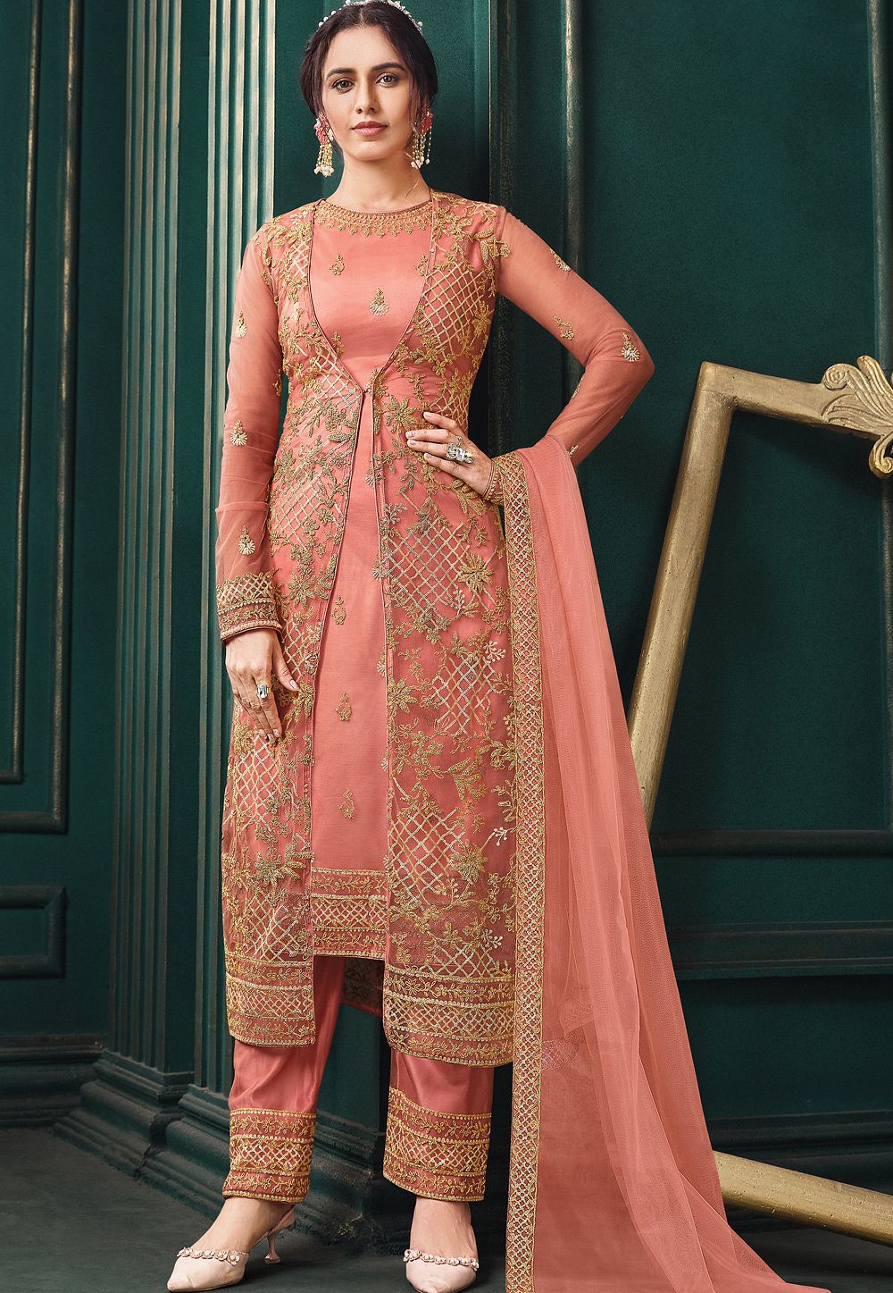 Pant Style Suit  Shop Pant Style Salwar Suits Design Online