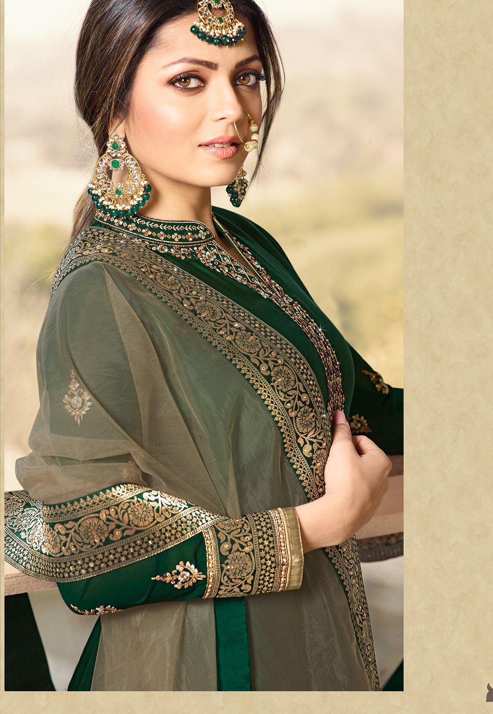 drashti dhami in lehenga