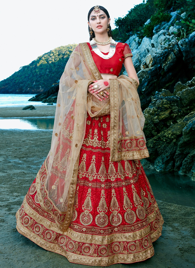 net work lehenga
