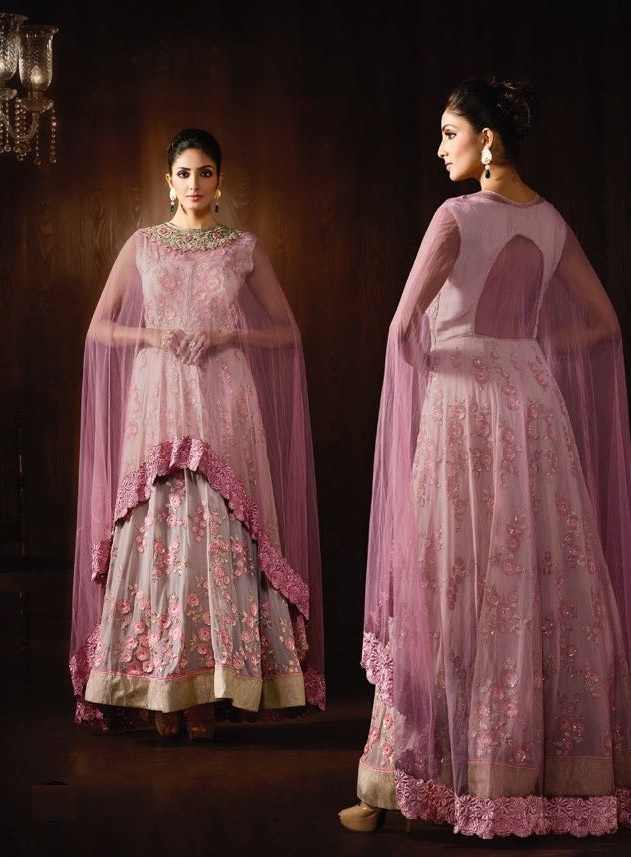onion colour gown