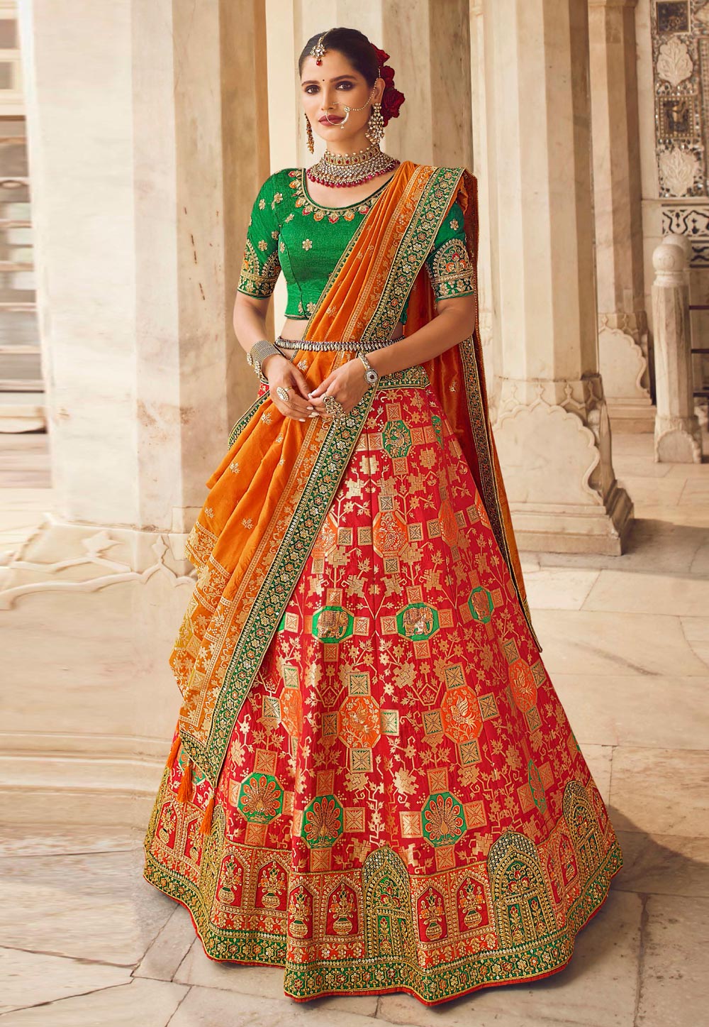 banarasi lehenga