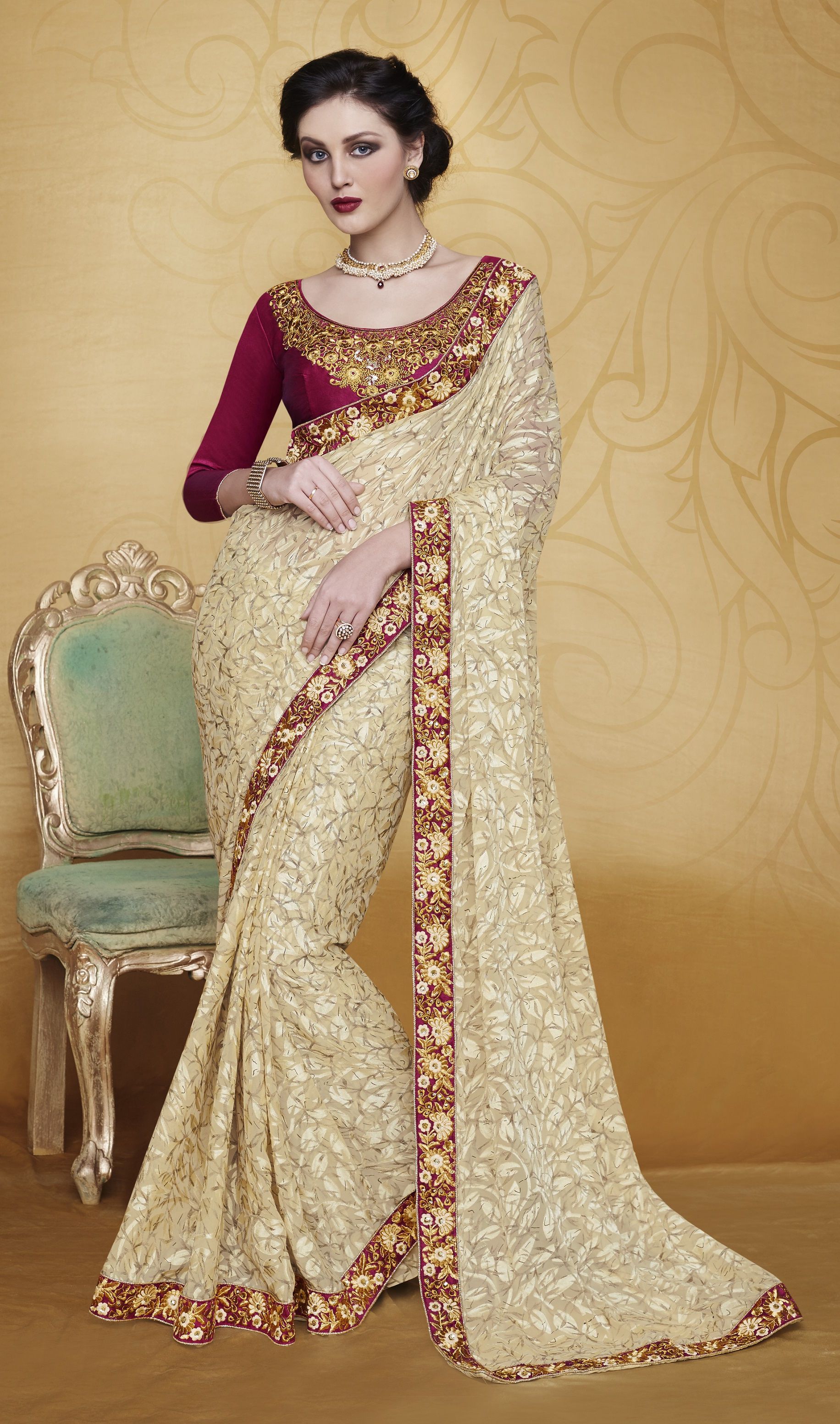 sari for party wear