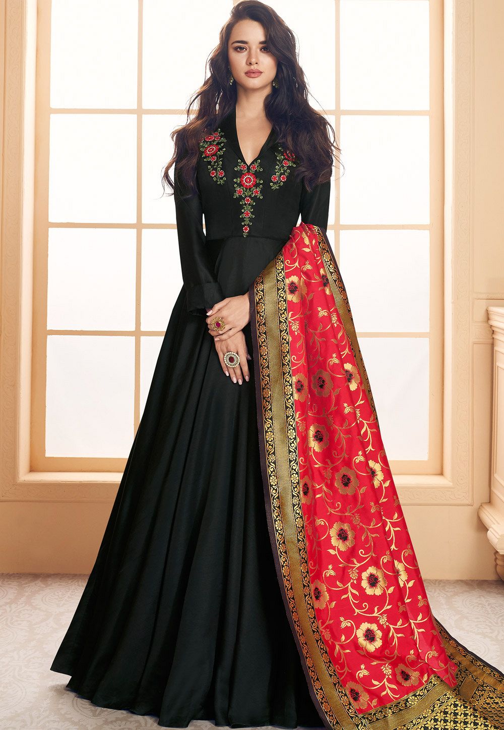 Madhuri Dixit showcases elegance with style and sass in a black gown |  Times of India