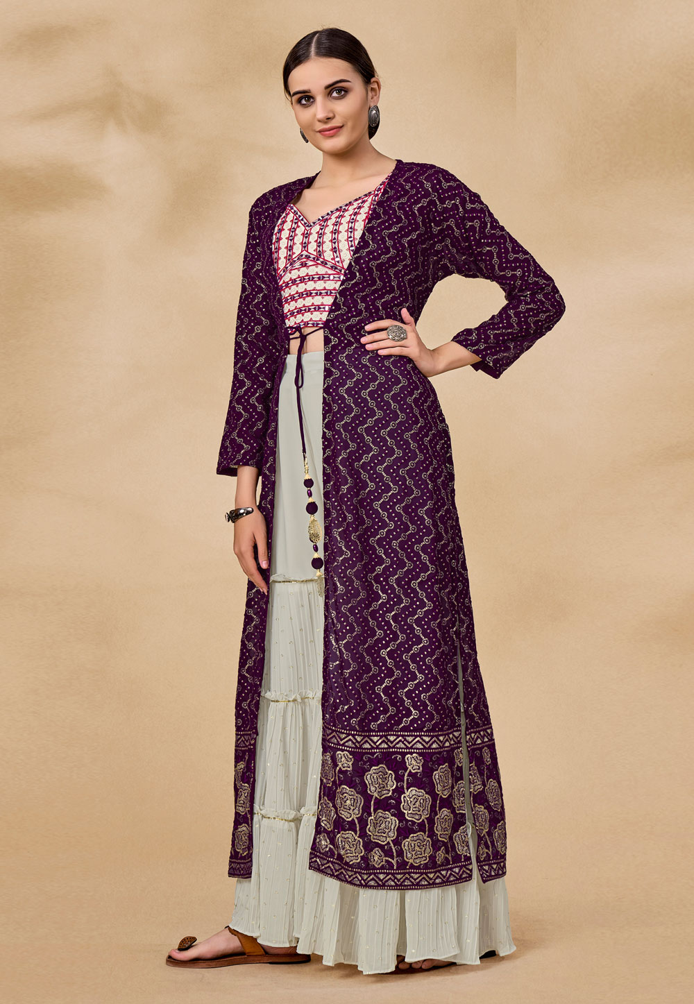 Buy Long Jacket Kurti Online In India - Etsy India