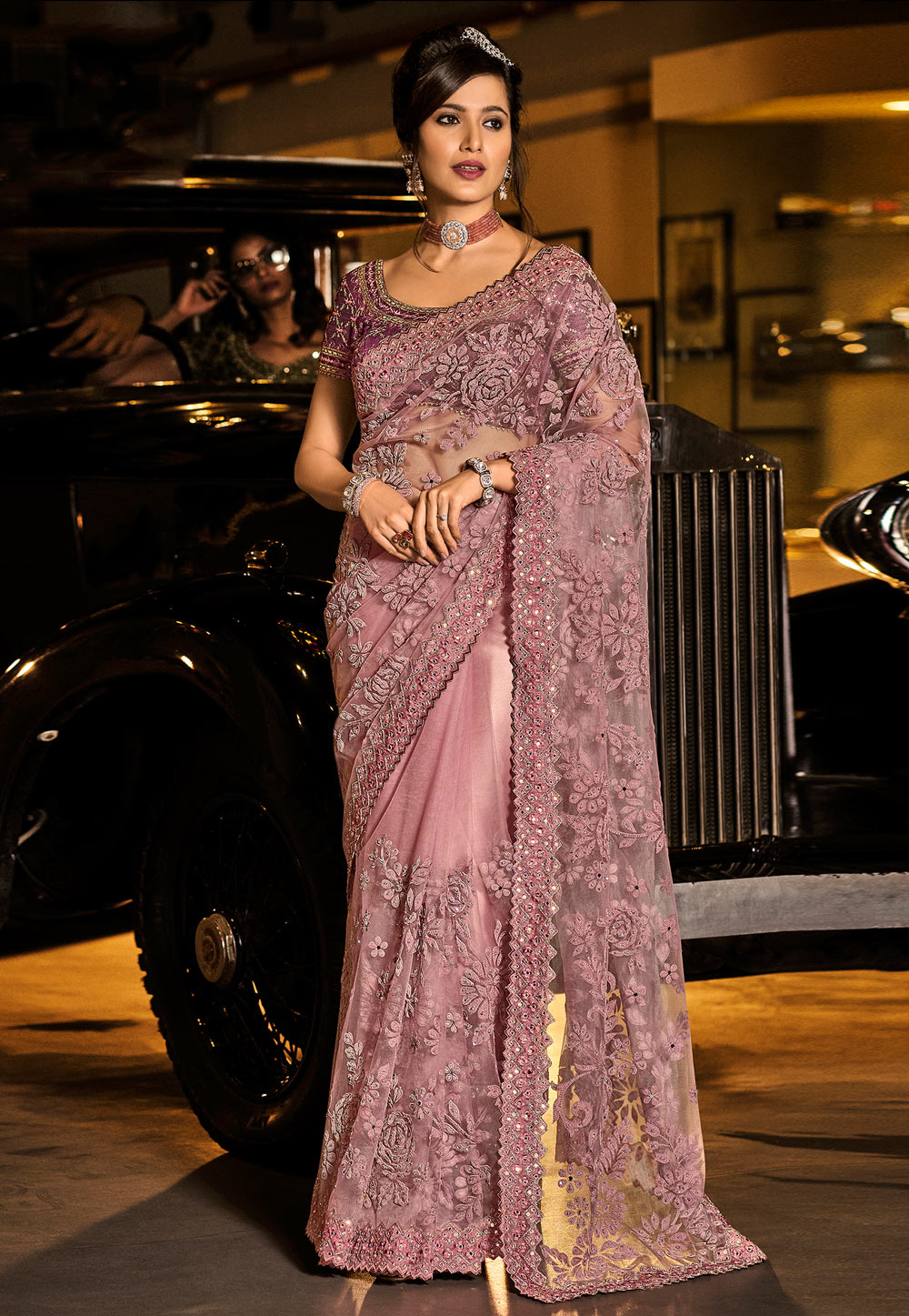 Saree for brother's clearance wedding