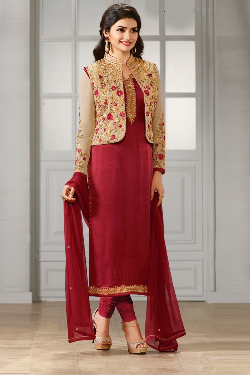 long jacket style straight suits online