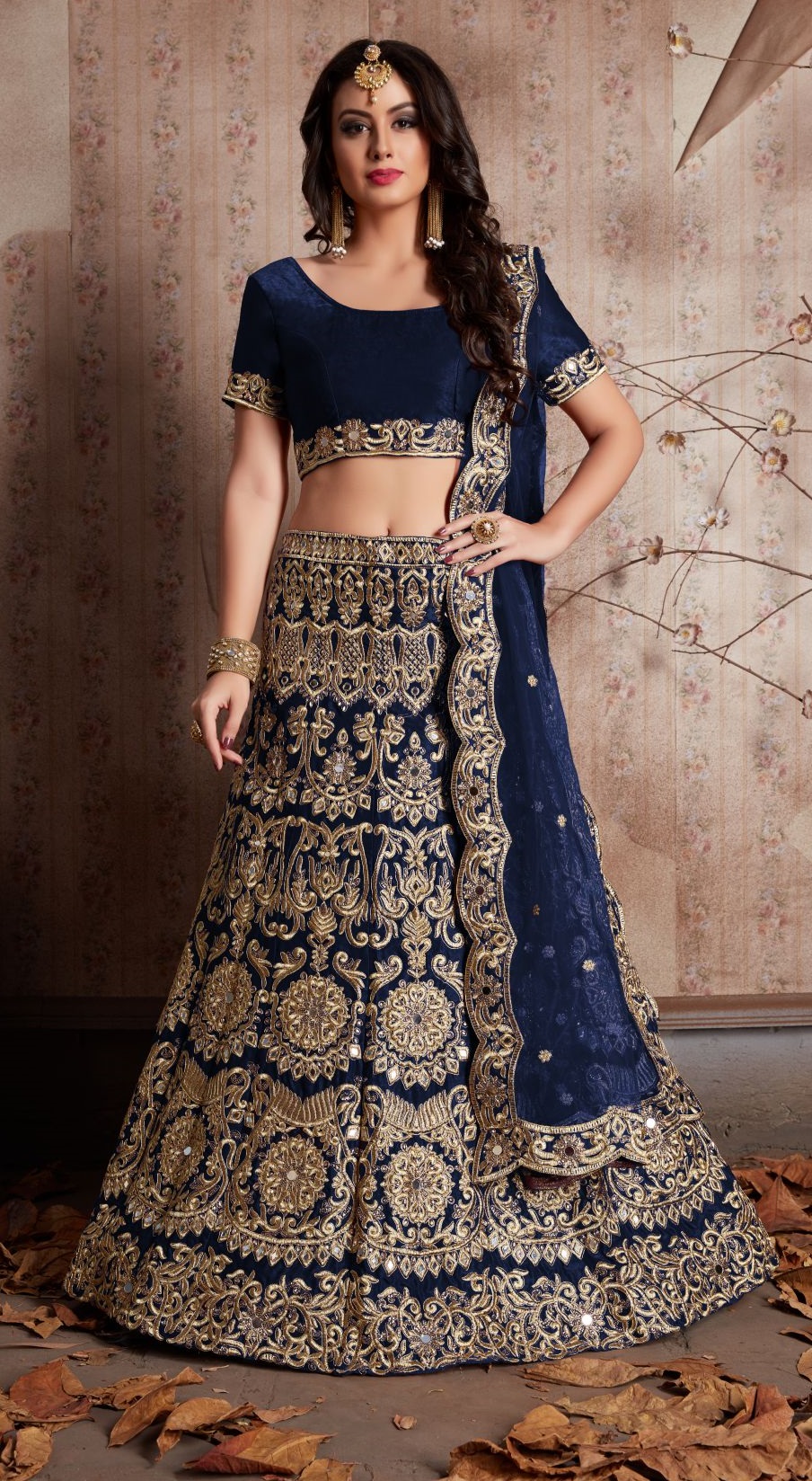 lehenga dress model