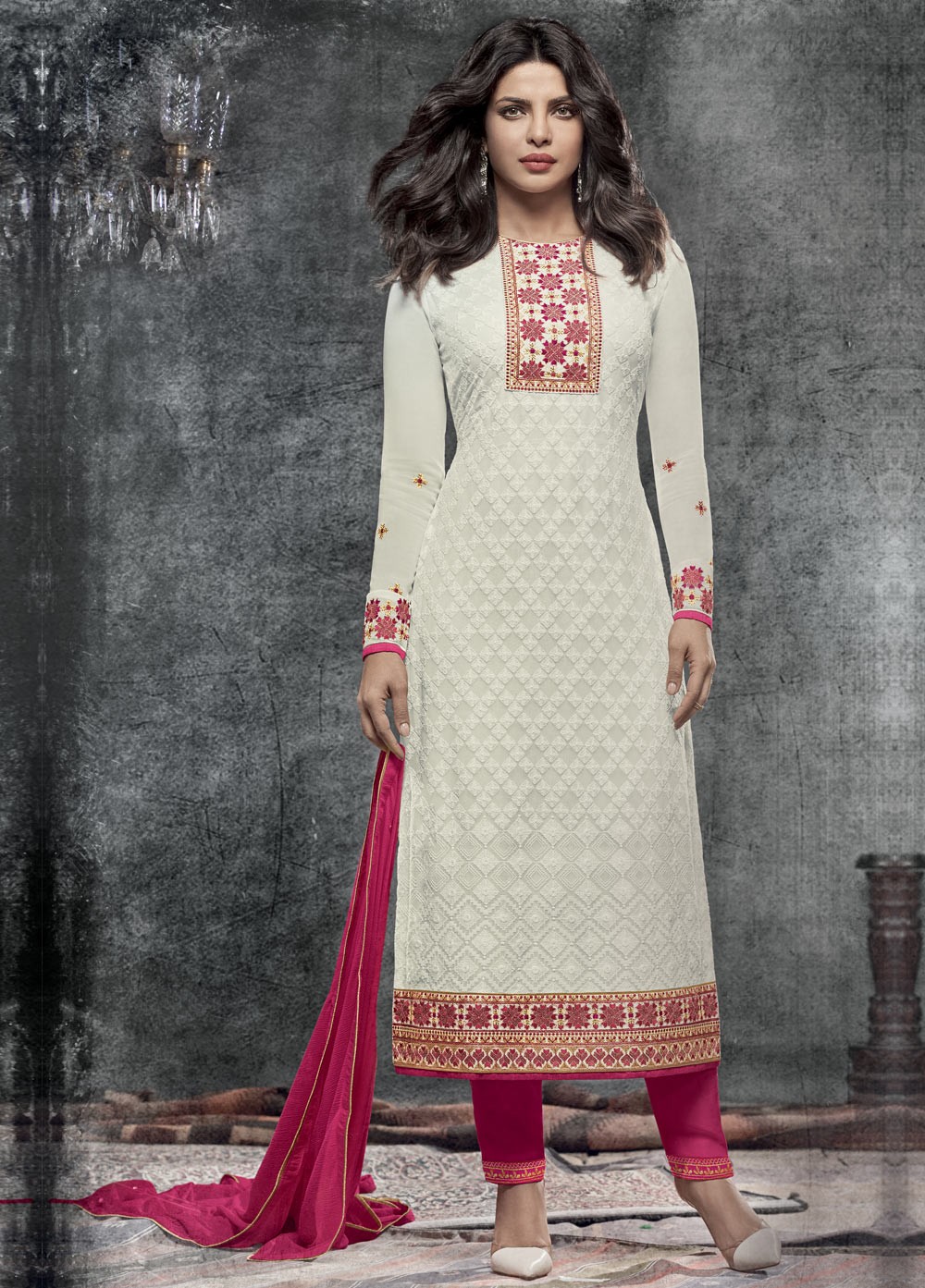 white party wear suits