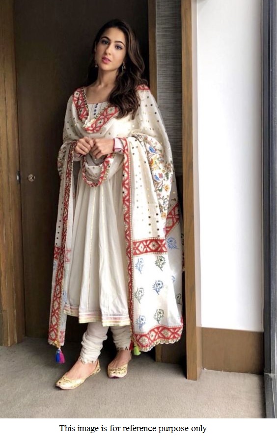 white anarkali suits bollywood