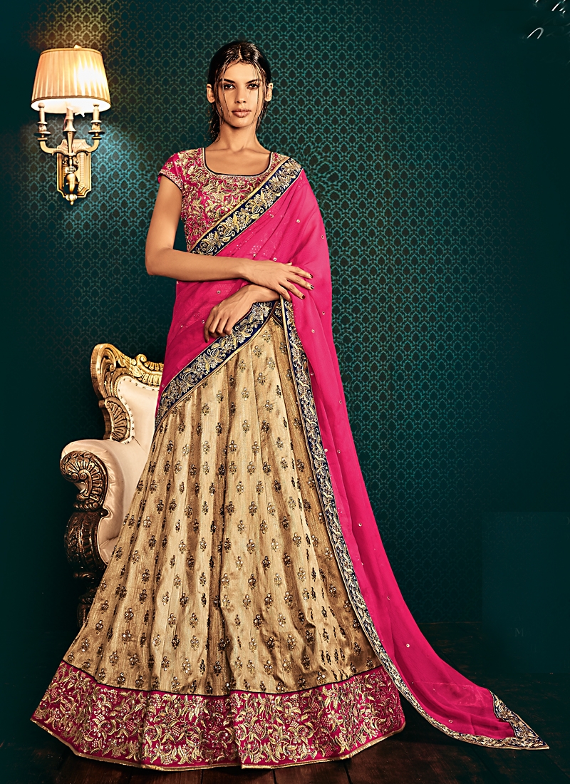 cotton bridal lehenga