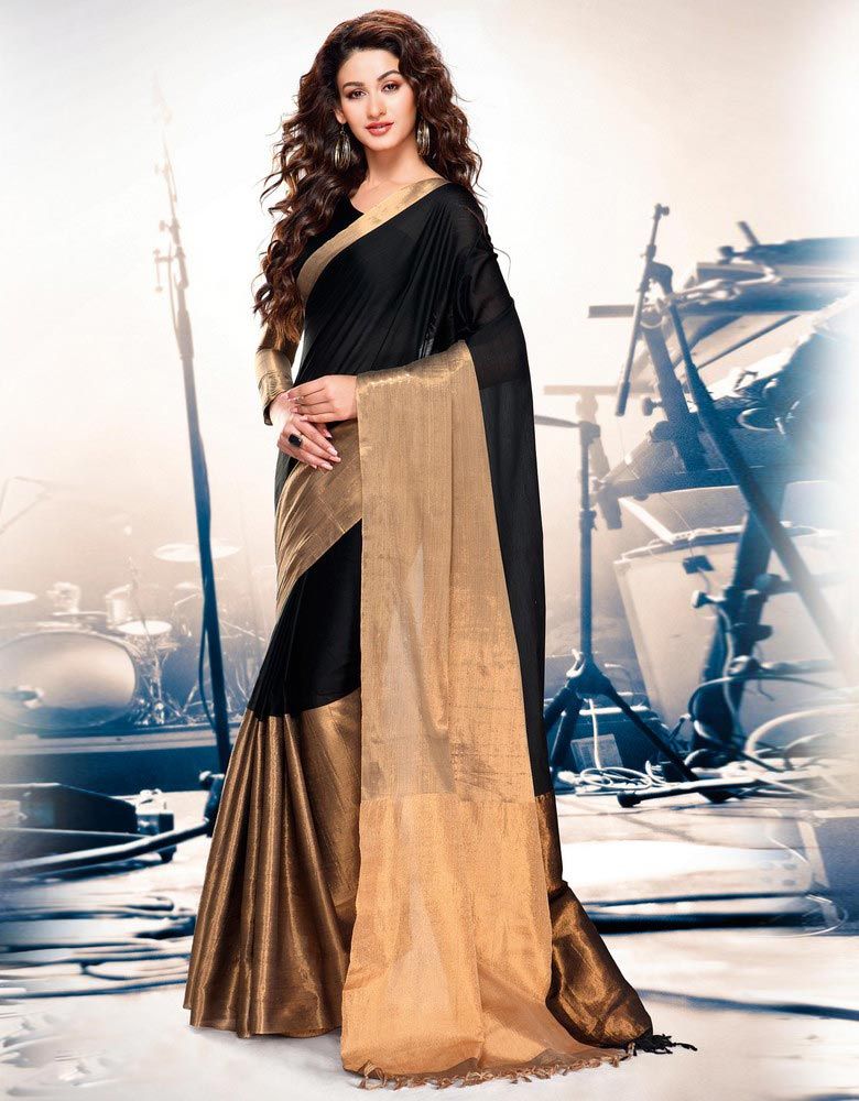 normal party wear saree