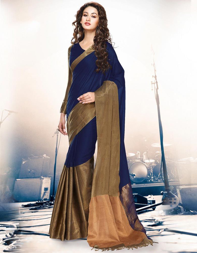 latest party wear cotton sarees