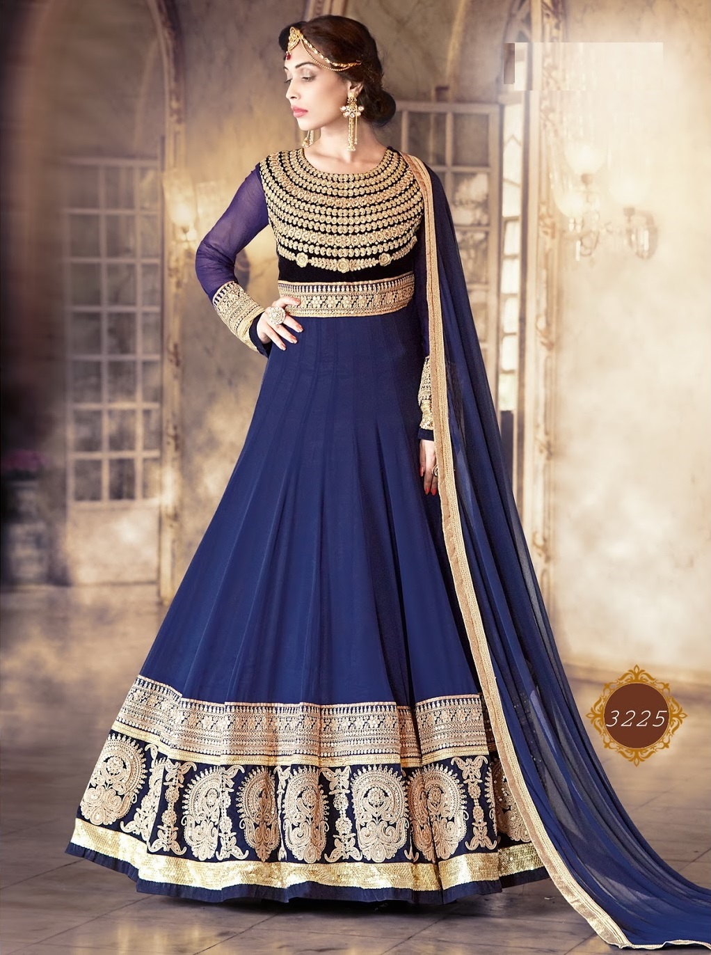 royal blue frock suit