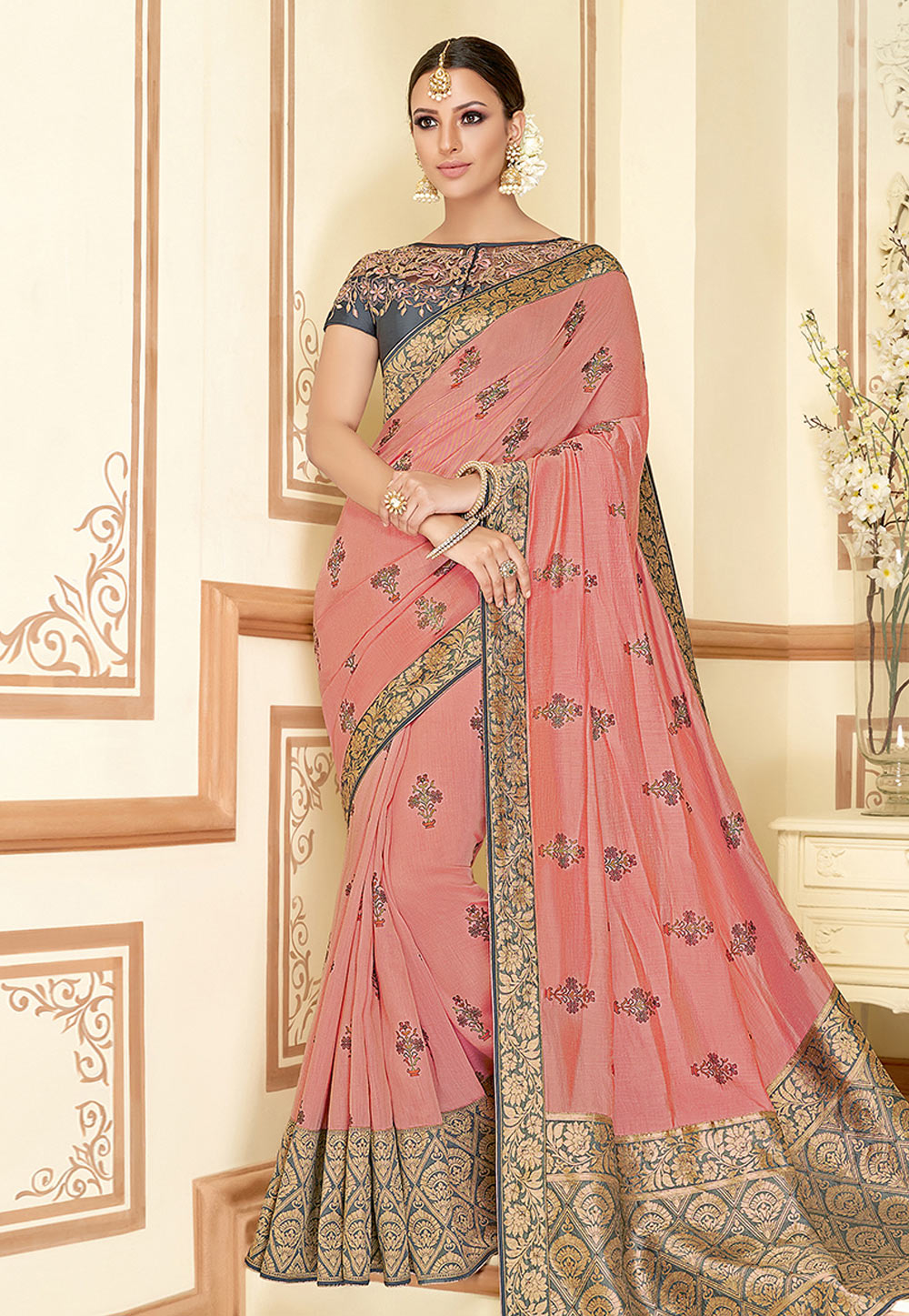sari for party wear
