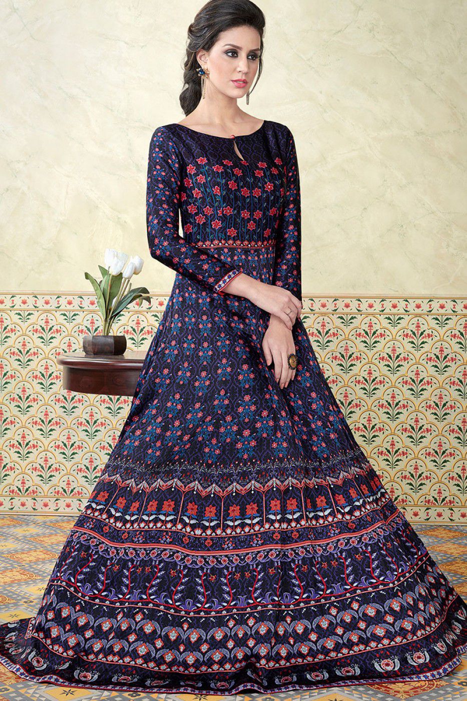 anarkali kameez