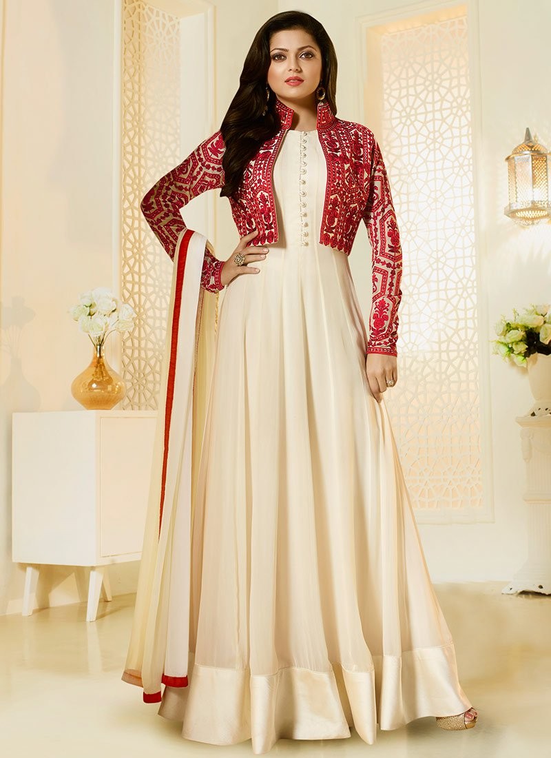 jacket style salwar kameez