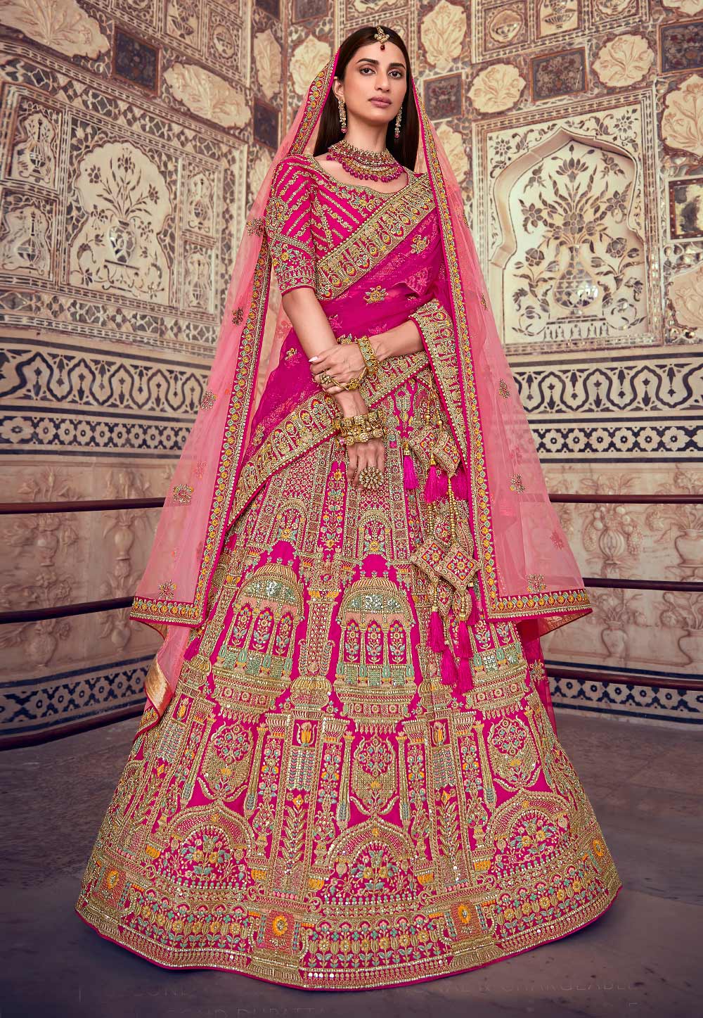 Buy Honey Yellow Designer Lehenga online-Karagiri – Karagiri Global