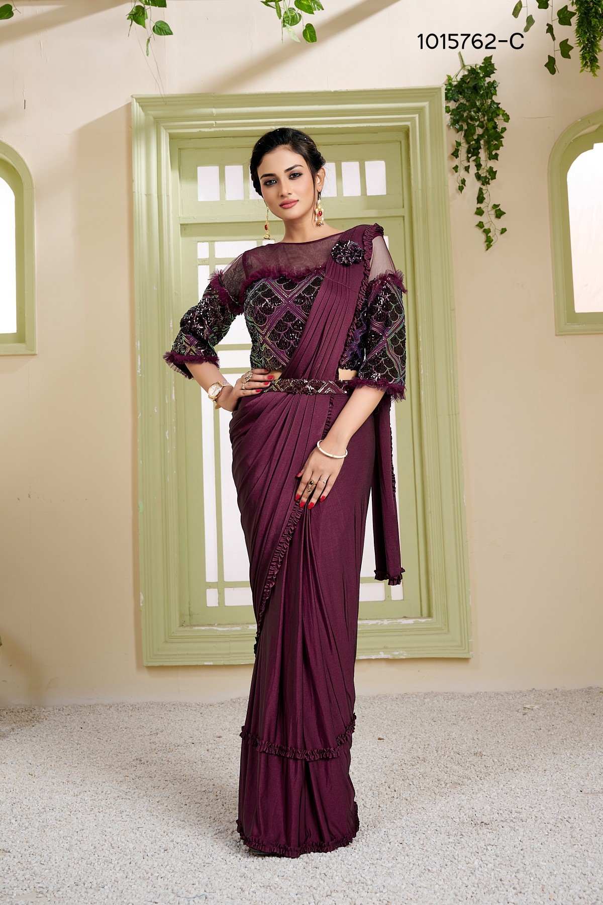 Readymade Saree Gown 2024 | skumeta.com