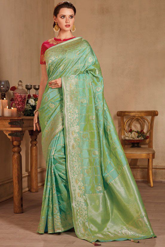 Engagement Sarees | Buy Engagement Sarees Online For Bride | Frontier Raas