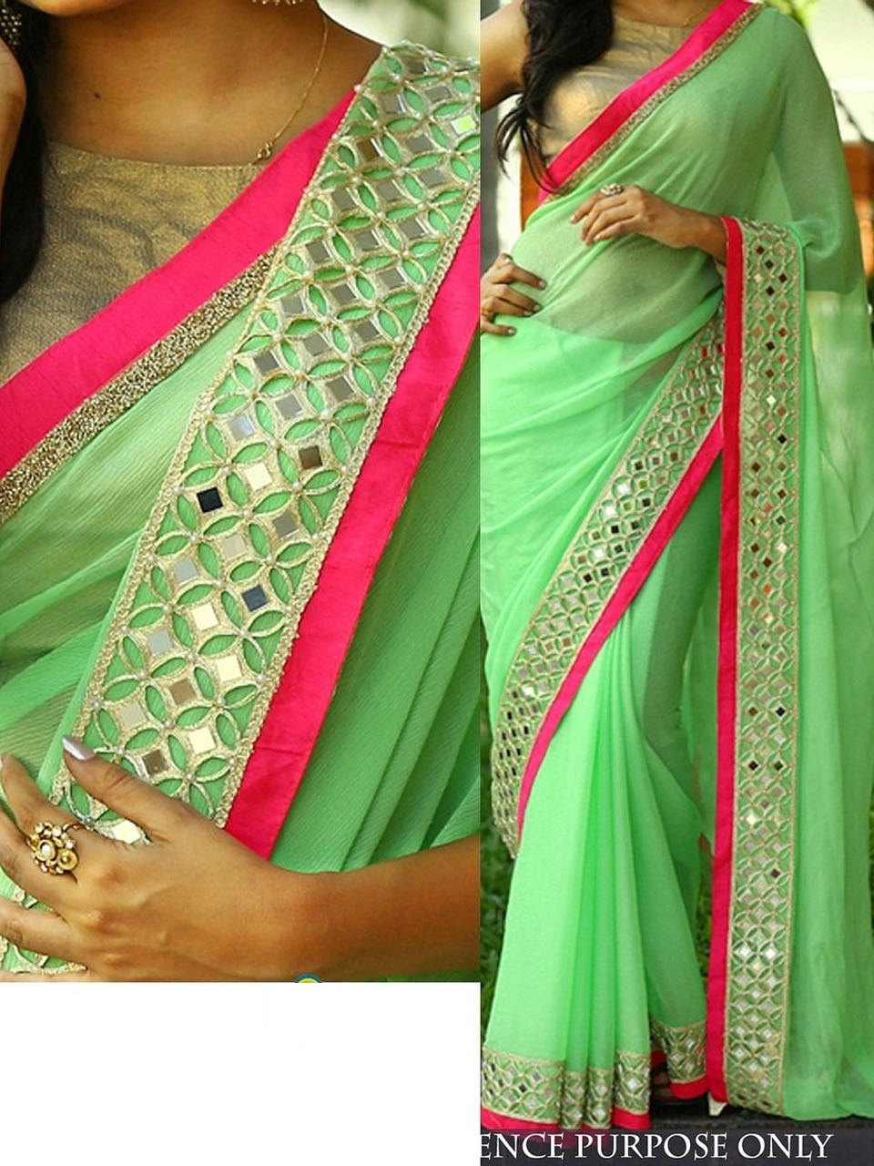 latest party wear saree collection