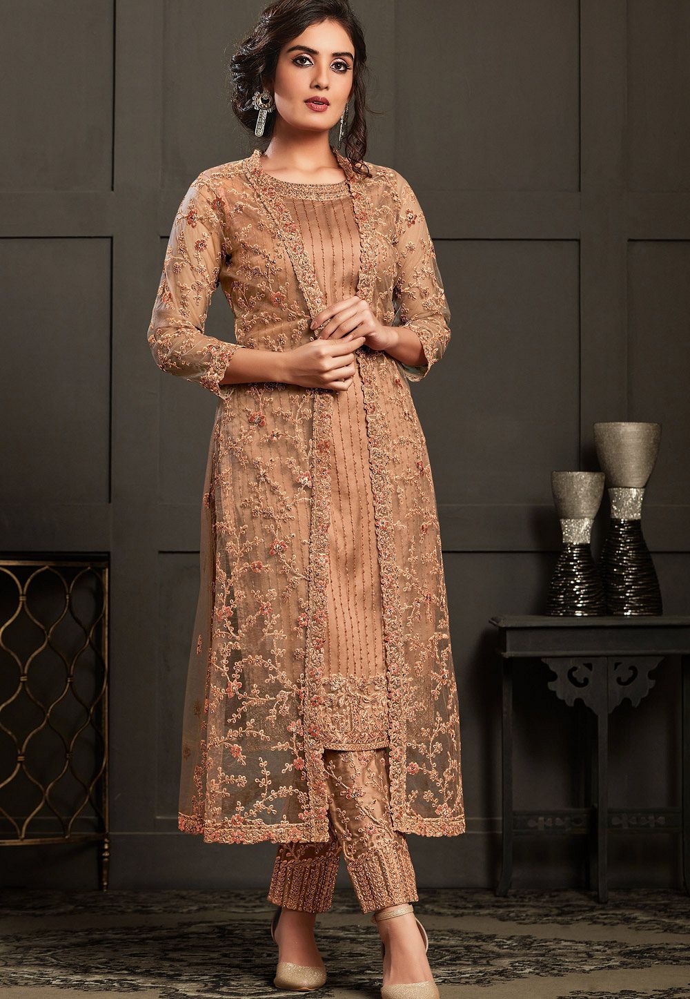 Ladies Trouser Suit Designs  Punjaban Designer Boutique