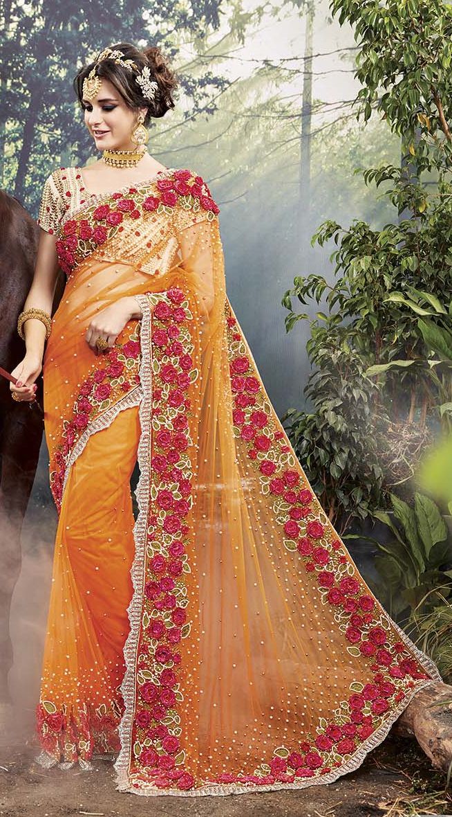 work sarees party wear