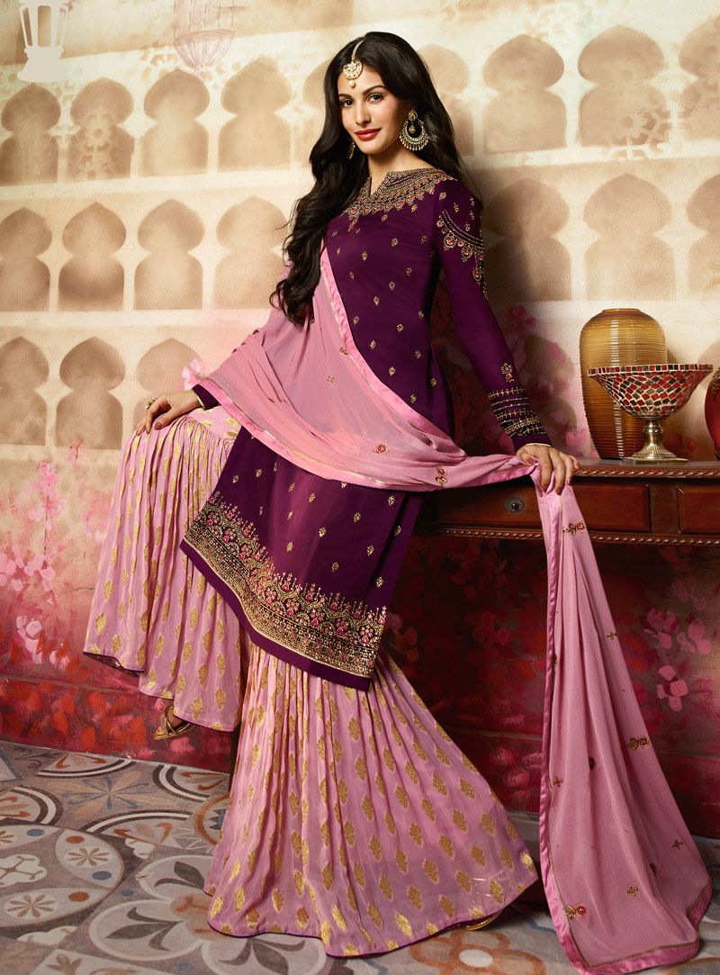 indian sharara for wedding