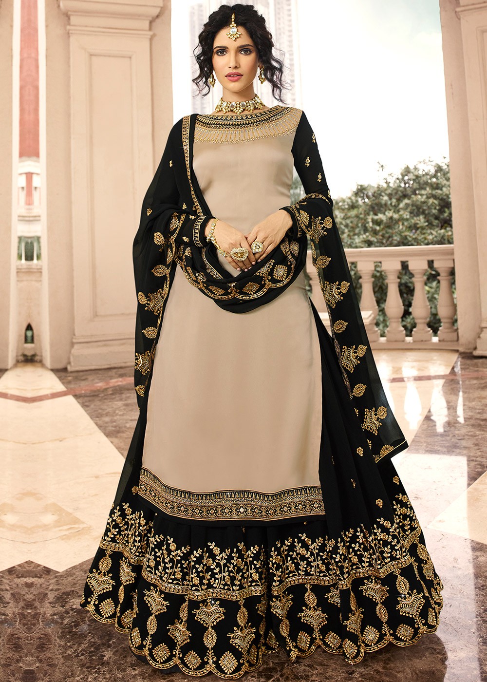 Update more than 152 white lehenga with long kurti best