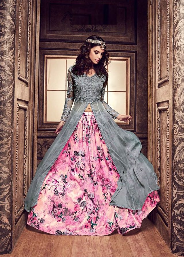 floral salwar kameez
