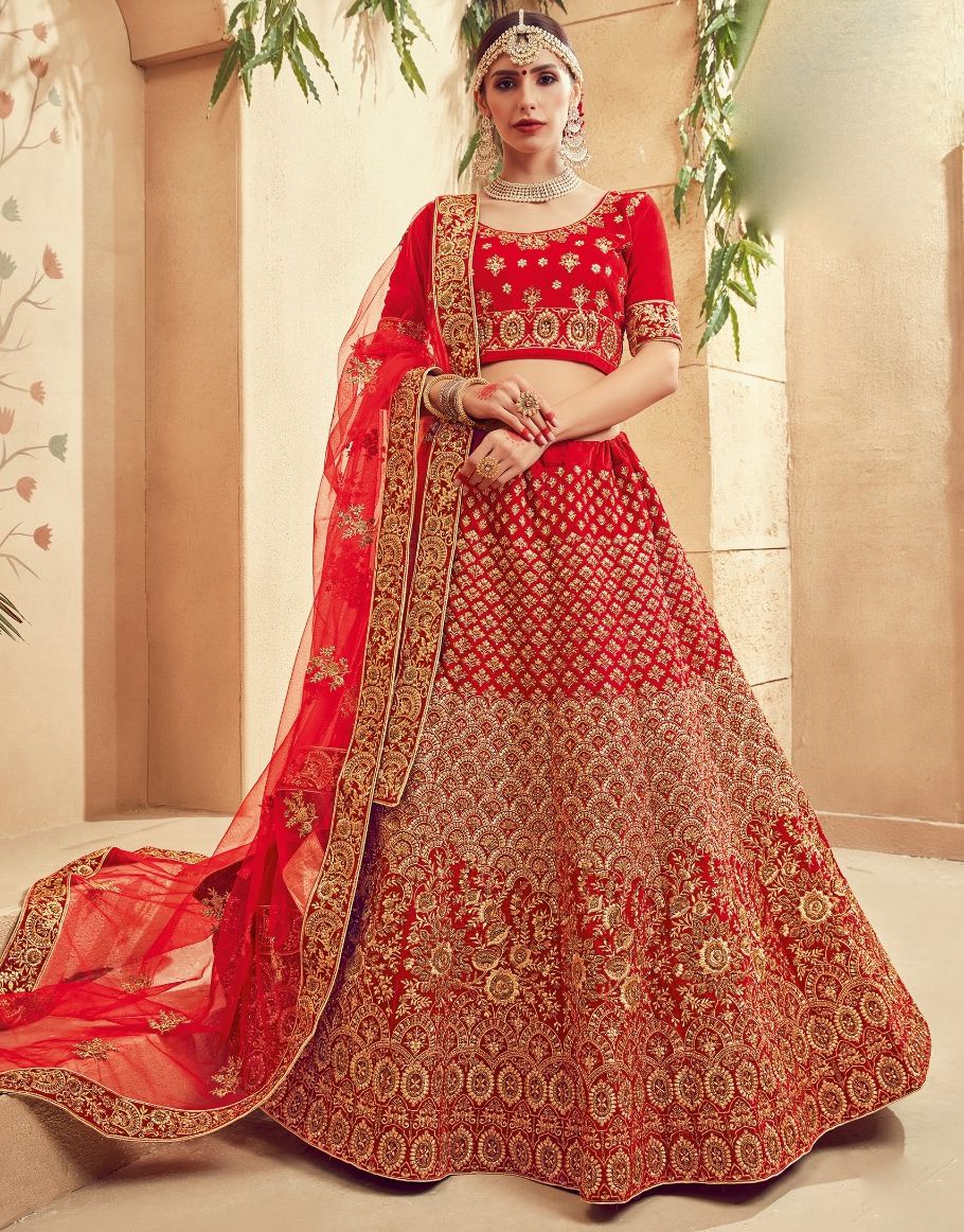 traditional wedding lehenga