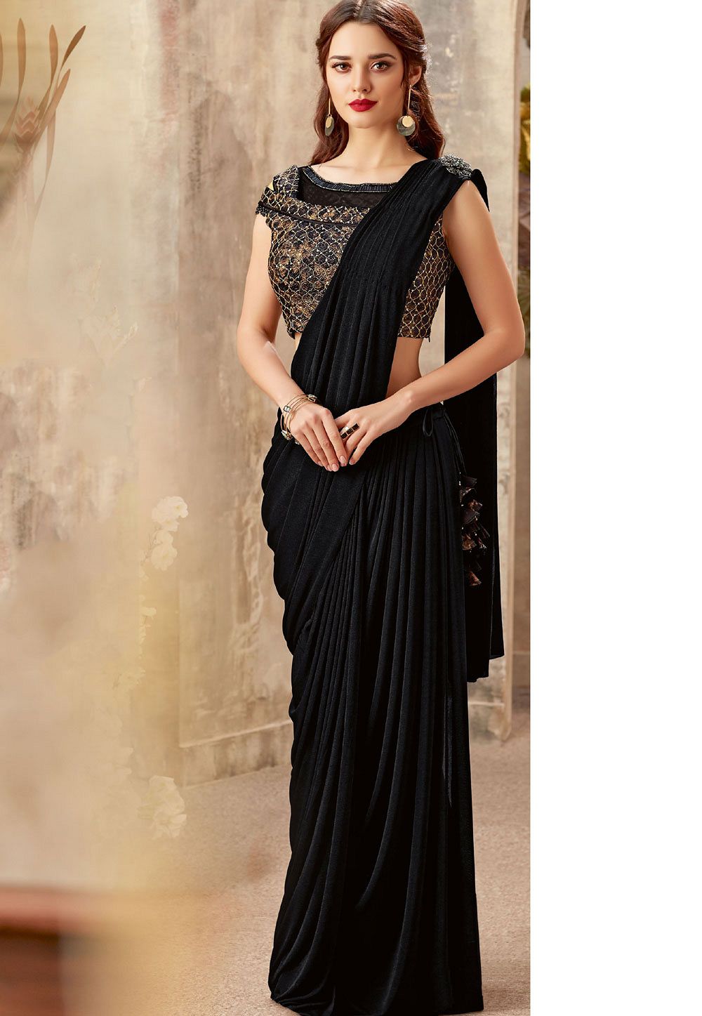 party wear saree