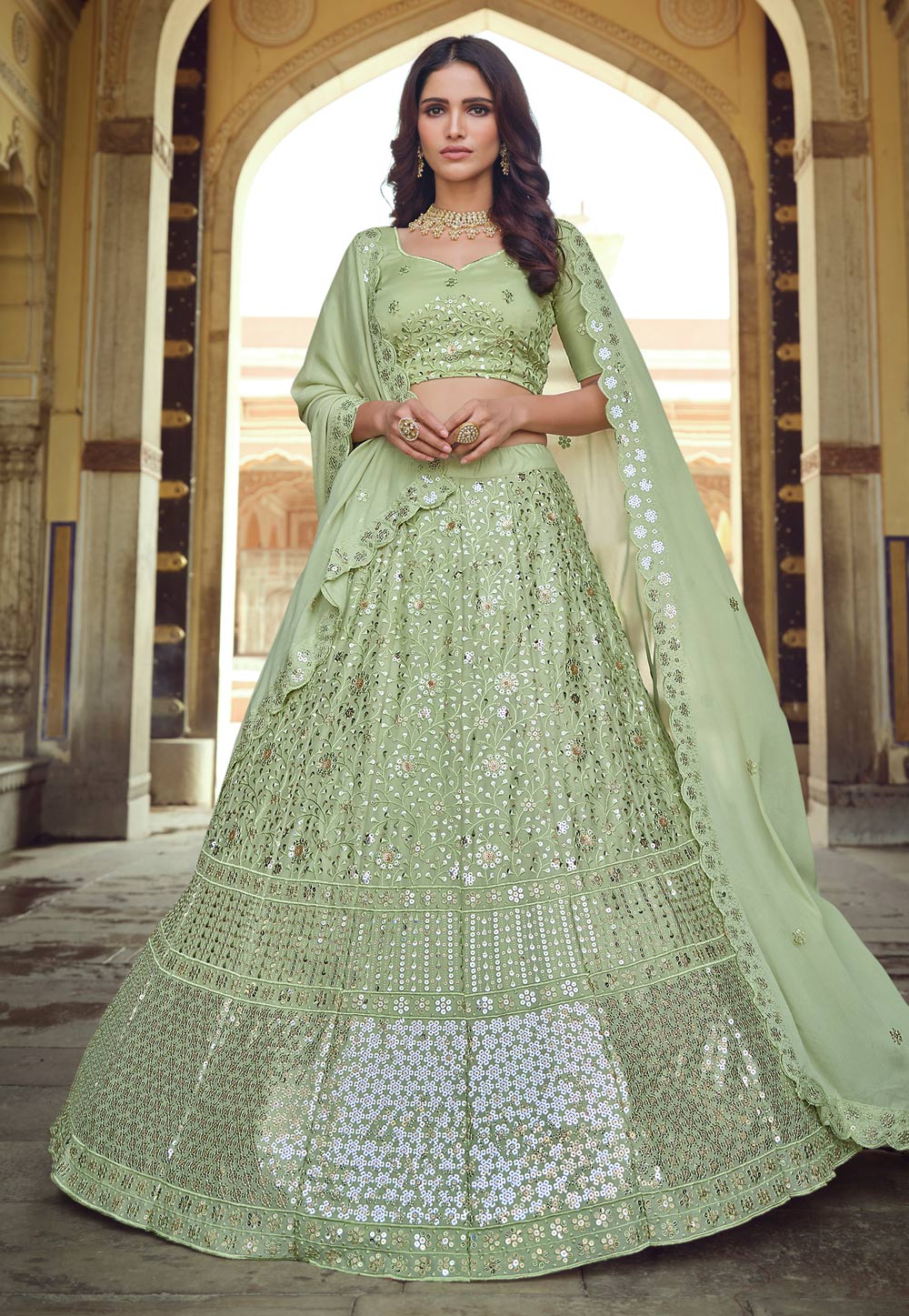 Pista colour choli outlet