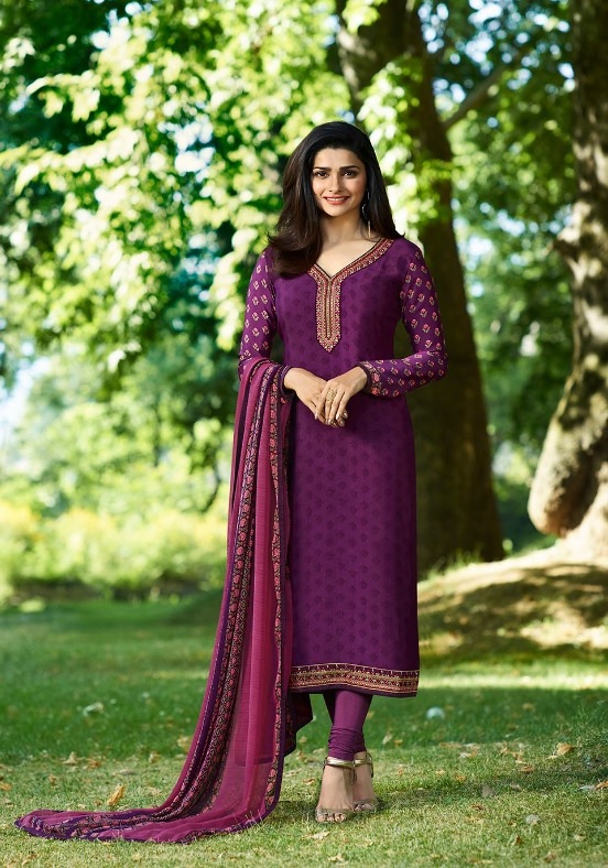 Purple churidar online