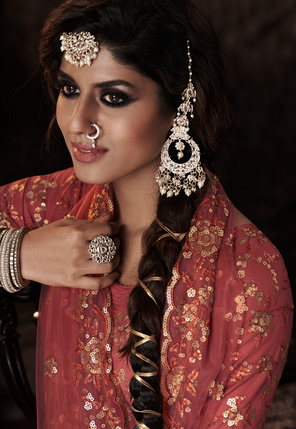 Deepika Padukone defines royalty in a heavily embellished ivory sharara