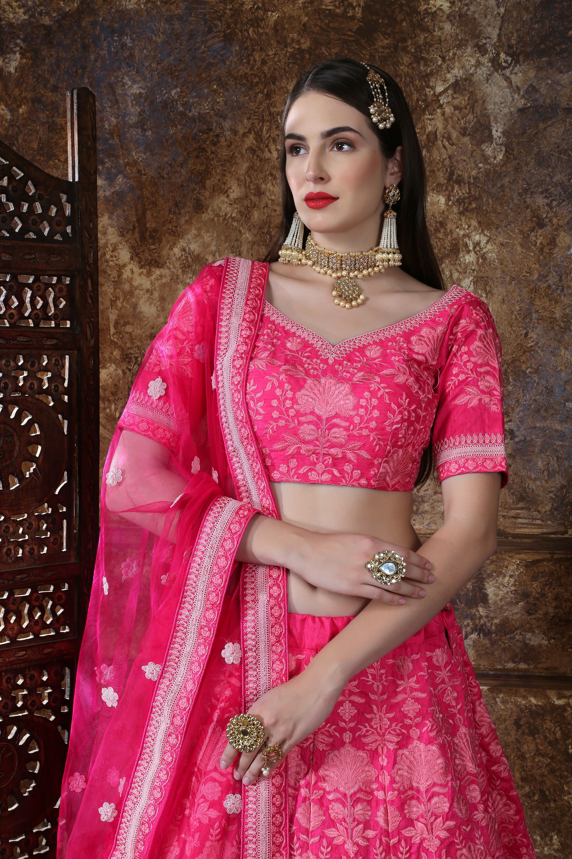 tube top lehenga choli