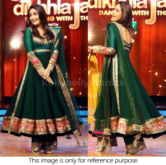 kareena kapoor in green anarkali suit