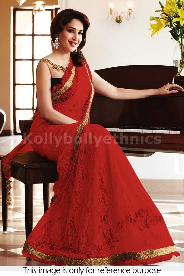 madhuri dixit red frock online shopping