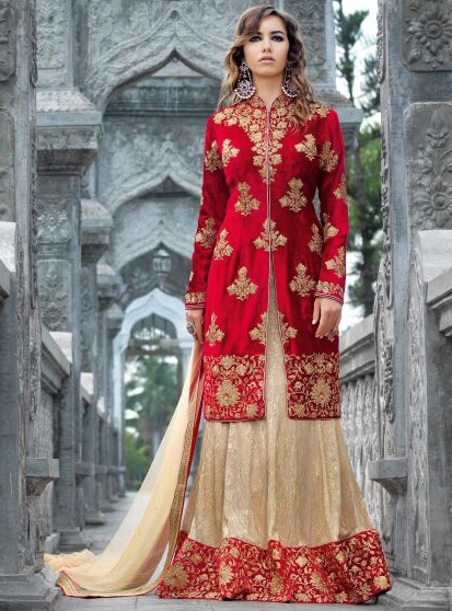 party wear lehenga suit