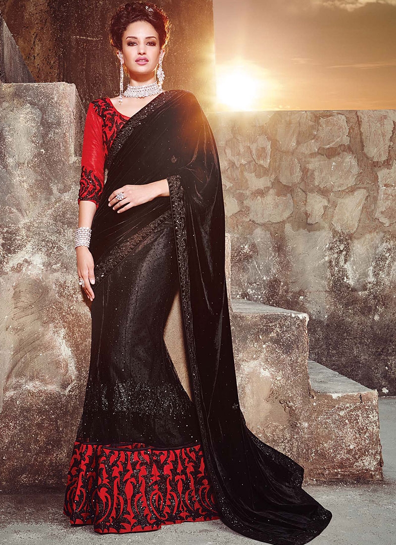 black velvet lehenga online