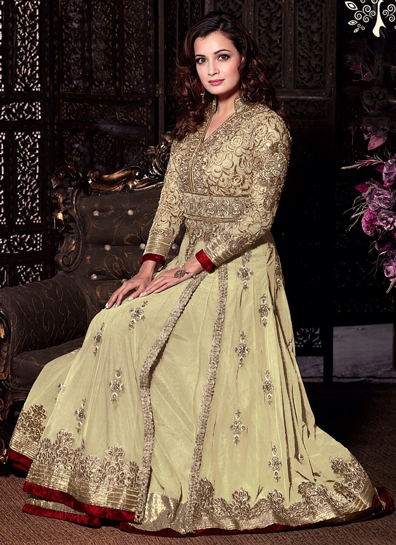dia mirza anarkali suits