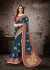 Sea Green Art Silk Designer Party Wear Saree 65614