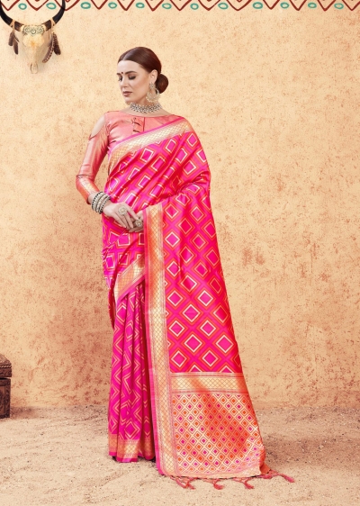 Multi Color Banarasi Silk Heavy Traditional Banarasi Silk Saree 63856