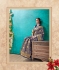 Navy Blue Banarasi Silk Designer Classic Wear Banarasi Silk Saree 61923