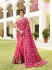 Pink Art Silk party wear saree 60543