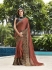 Light Brown Art Silk party wear saree 60546