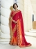 Red Art Silk party wear saree 60548