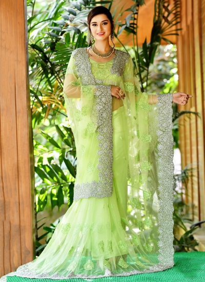 Party wear Indian Wedding Saree 6