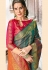 Green kanjivaram festival wear saree 68181